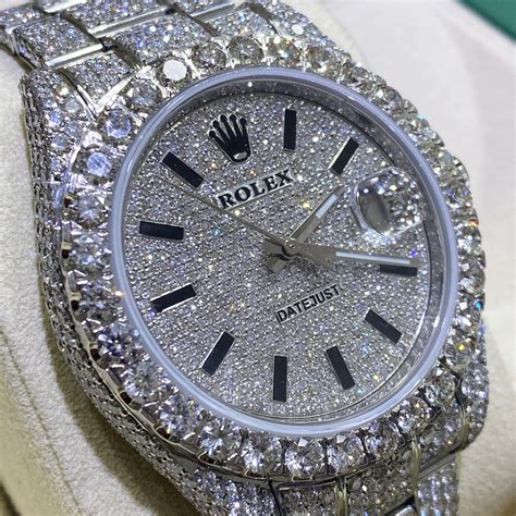 fake bust down rolex|rolex bust down vvs diamonds.